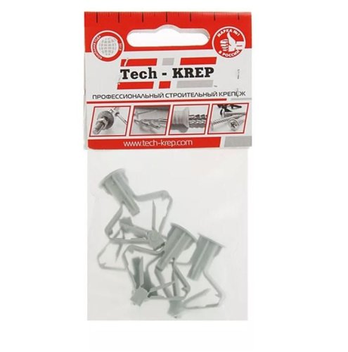 Дюбель бабочка для гипсокартона Tech-Krep TNF-W 10х50 (уп.4шт) 111488 картинка